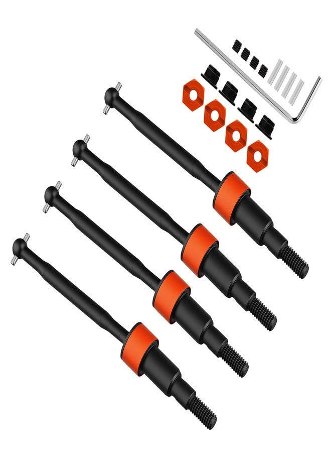 NMNRC for Arrma 1/18 Granite Grom Drive Shaft 1/14 Typhon Grom Driveshaft Bold Upgrades Part Red - Image 1